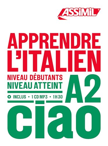 9782700570779: Apprendre L'Italien - niveau A2: Book + 1 CD Mp3