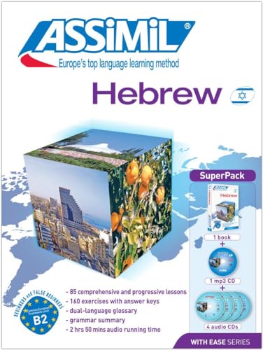 9782700580600: Hebrew. Con 4 CD Audio. Con CD Audio formato MP3: Hebrew for English-speakers (Senza sforzo)