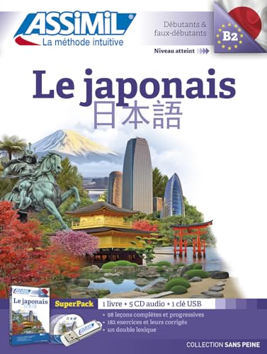9782700580907: Japonais | Pack Livre + CD + Cl USB | Apprendre le Japonais Niveau B2 | Collection Sans Peine | Assimil