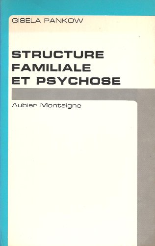 Stock image for Structure familiale et psychose Pankow, Gisela for sale by LIVREAUTRESORSAS