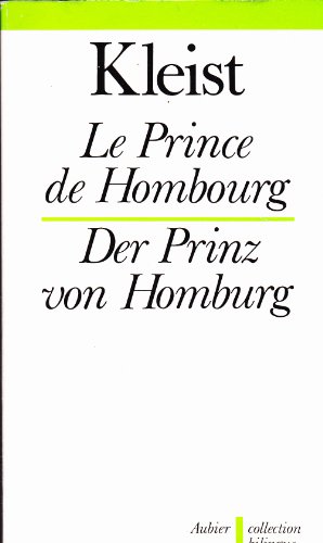 Beispielbild für Le prince de hombourg (bilingue) zum Verkauf von medimops