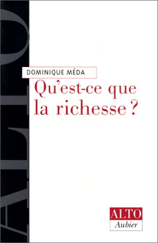 Stock image for Qu'est-ce que la richesse ? for sale by Ammareal