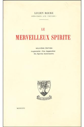 9782701004525: Le merveilleux spirite