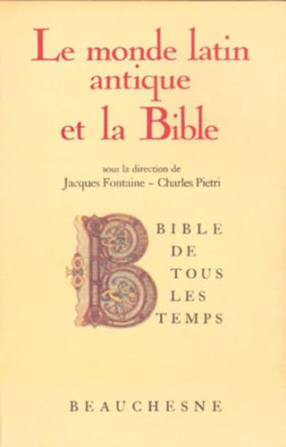 Beispielbild fr BTT n2 - Le monde latin antique et la Bible zum Verkauf von Ammareal