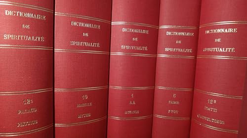 9782701014234: Dictionnaire de la spiritualit: Collection complte