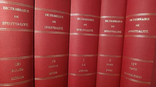 9782701014234: Dictionnaire spiritualit coll complete: Collection complte