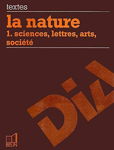 Imagen de archivo de La Nature a la venta por Chapitre.com : livres et presse ancienne