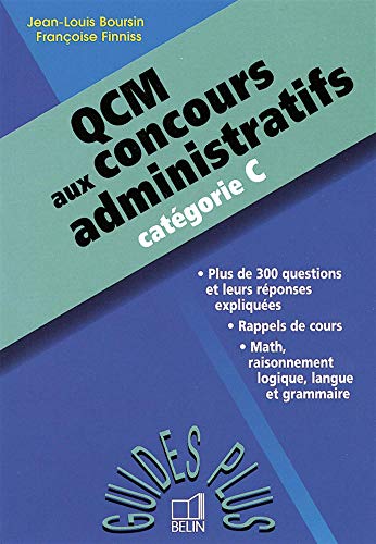 Stock image for QCM aux concours administratifs: Catgorie C for sale by medimops