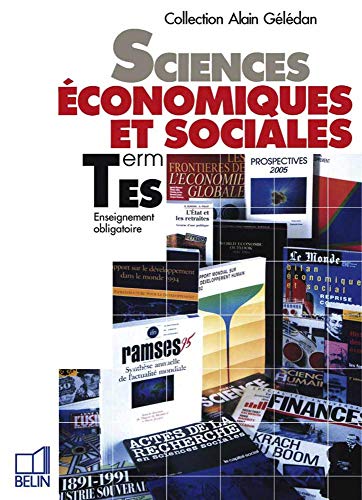 Sciences économiques et sociales Terminale ES. Edition 1995
