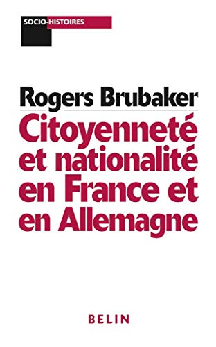 Beispielbild fr Citoyennet et nationalit en France et en Allemagne zum Verkauf von medimops