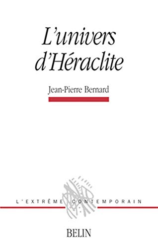 9782701120553: L'univers d'Hraclite