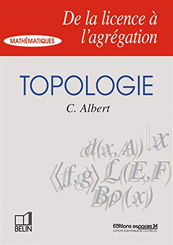 Topologie (9782701121284) by Albert