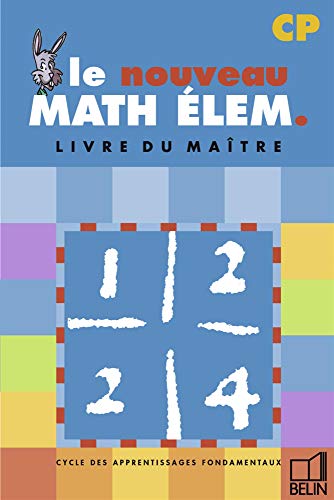 Stock image for Math lem. : CP (livre du matre) for sale by Ammareal