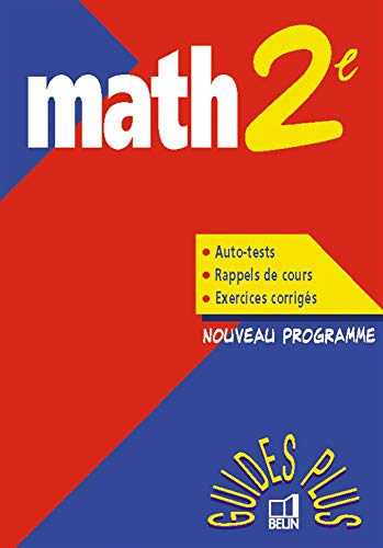 Stock image for Math, 2nde : Nouveau programme for sale by Ammareal