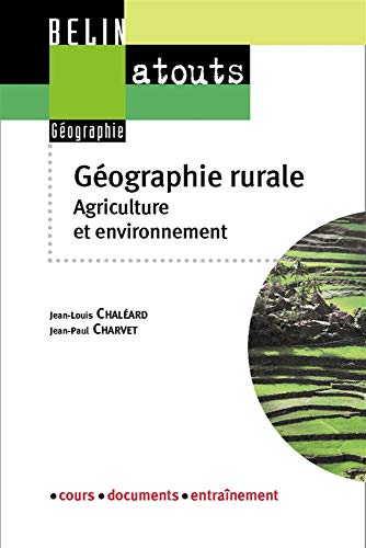 Beispielbild fr Gographie agricole et rurale zum Verkauf von Ammareal