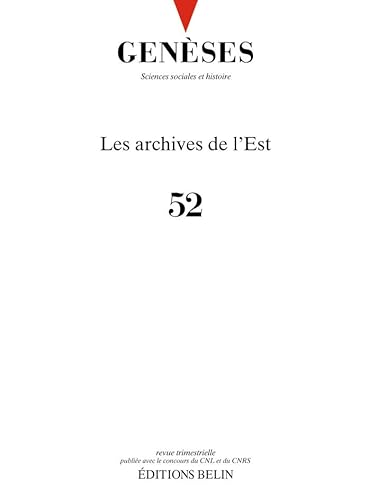Stock image for Genses, N 52. Les Archives De L'est for sale by RECYCLIVRE