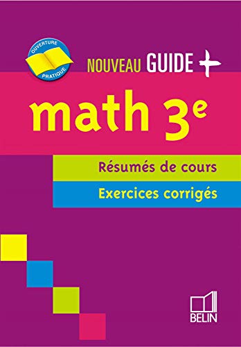 9782701137230: Math 3e: Rsums de cours, exercices corrigs