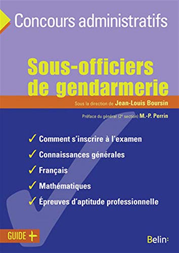 Beispielbild fr Sous-officiers de gendarmerie : L'examen zum Verkauf von Ammareal