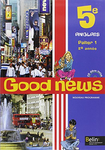 9782701145280: Anglais 5e Good news: Manuel lve - CD