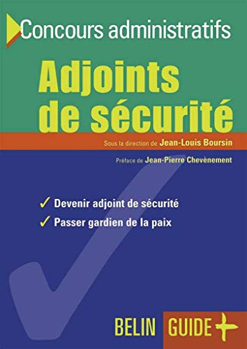 Beispielbild fr Concours administratifs : Adjoints de securite zum Verkauf von medimops