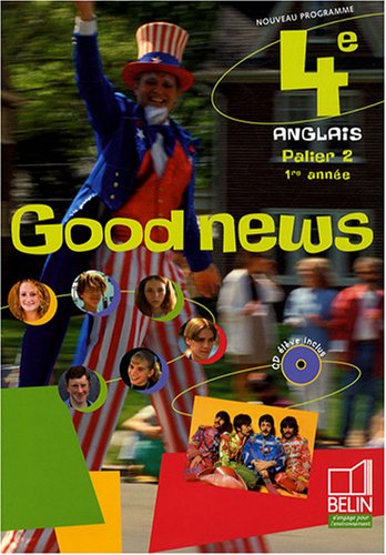 Stock image for Anglais 4e Good News (1CD audio) for sale by Ammareal