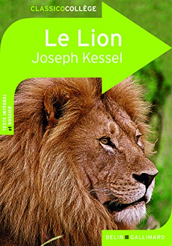 9782701154343: Le lion de Joseph Kessel