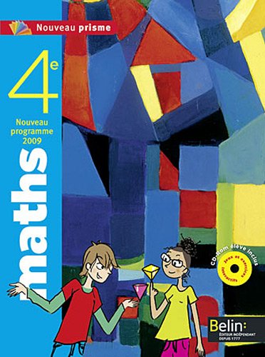 Beispielbild fr Maths 4e : Programme 2009, format compact (1Cdrom) zum Verkauf von Ammareal