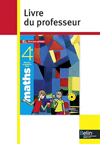Beispielbild fr Maths - 4e: Livre du professeur zum Verkauf von Ammareal