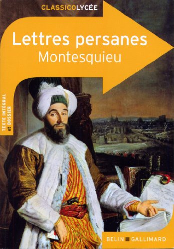 Stock image for Lettres persanes (Classico Lyc�e) (French Edition) for sale by Textbooks_Source