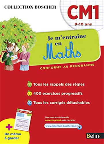 Beispielbild fr Je m'entraine en Maths - CM1 - 9-10 ans (French Edition) zum Verkauf von Lioudalivre