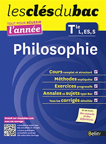 9782701162058: Cls du Bac - Philosophie Tle L, ES, S - Russir l'anne