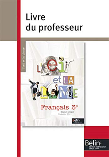 Stock image for Franais 3e : Livre du professeur, programme 2012 for sale by medimops