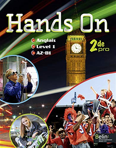 Imagen de archivo de Anglais 2e pro : Hands on Level 1 A2-B1 (1CD audio) a la venta por Ammareal