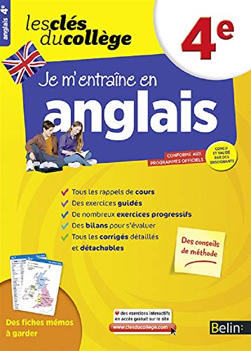 Beispielbild fr Je m'entraîne en anglais - 4 me: Les cl s du coll ge zum Verkauf von WorldofBooks