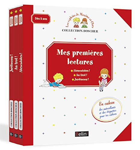 9782701190327: Mes premires lectures : Coffret 3 volumes : Abracadabra ! ; Au trot ! ; Jardinons !