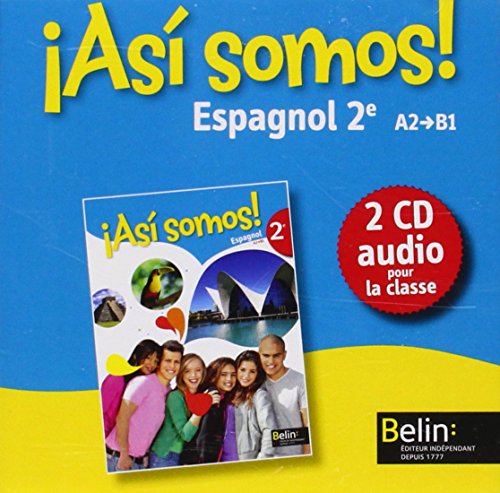 Stock image for CD classe As somos! - 2nde (2014): Coffret CD Mazoyer, lisabeth; Mazoyer, Jean-patrick et Montaigu, Reynald for sale by BIBLIO-NET