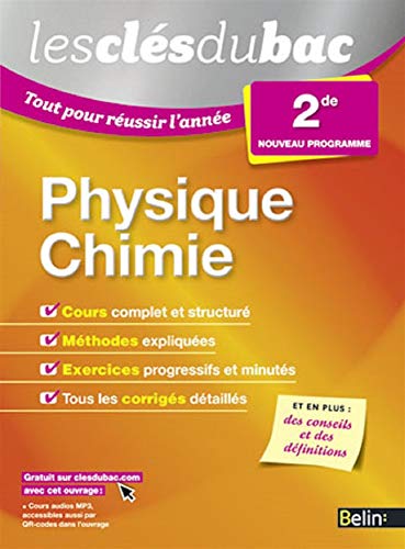 9782701194554: Physique-Chimie - Seconde: Les cls du bac