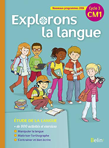 9782701195810: Explorons la langue CM1 Cycle 3: Manuel de l'lve