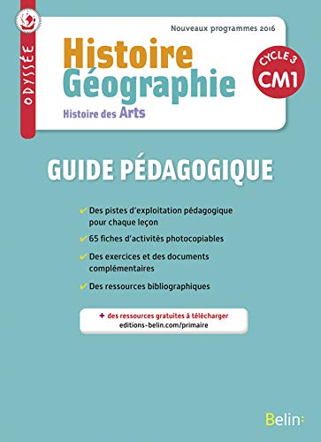 Beispielbild fr Histoire Gographie Histoire des Arts CM1 : Guide pdagogique zum Verkauf von medimops