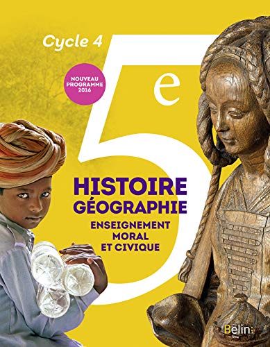 9782701197012: Histoire-Gographie, Enseignement moral et civique 5e Cycle 4: Livre de l'lve