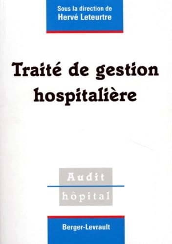 Beispielbild fr Trait de gestion hospitalire zum Verkauf von Ammareal