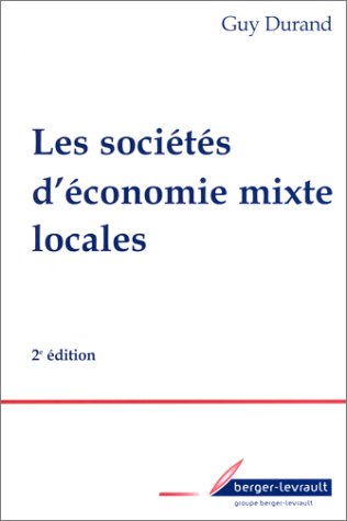 Beispielbild fr Les Socits d'conomie mixte locales zum Verkauf von Ammareal