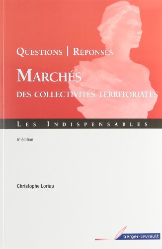 9782701317045: Marchs des collectivits territoriales: Questions-Rponses