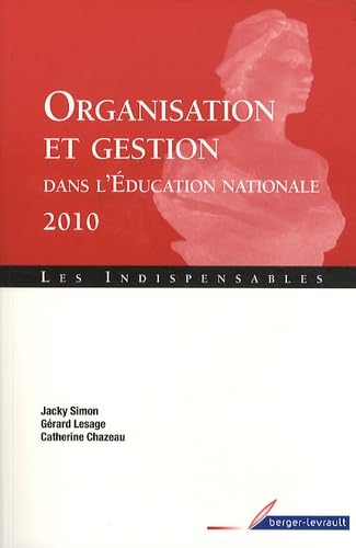 Imagen de archivo de Organisation et gestion dans l'ducation nationale a la venta por Ammareal