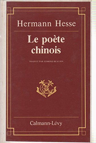 9782702104651: Le poete chinois