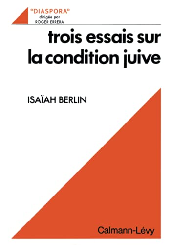 9782702105351: Trois essais sur la condition juive