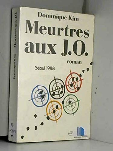 Stock image for MEURTRES AUX J.O for sale by Alsa passions