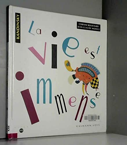 Immagine stock per La vie est immense illustr� par Kandinsky