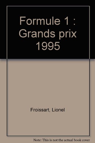 Stock image for Formule 1 for sale by Chapitre.com : livres et presse ancienne