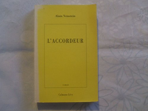 Stock image for L'accordeur for sale by Librairie Th  la page